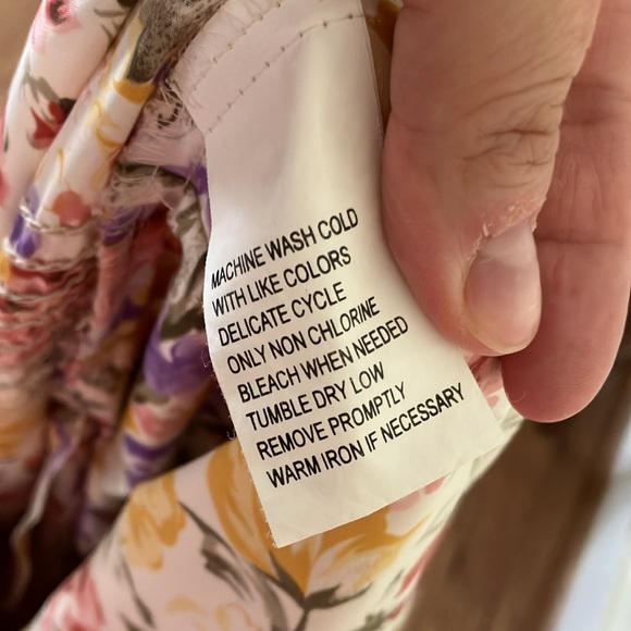 VTG 90s Kathie Lee Floral Maxi Dress, XL - Picture 8 of 8